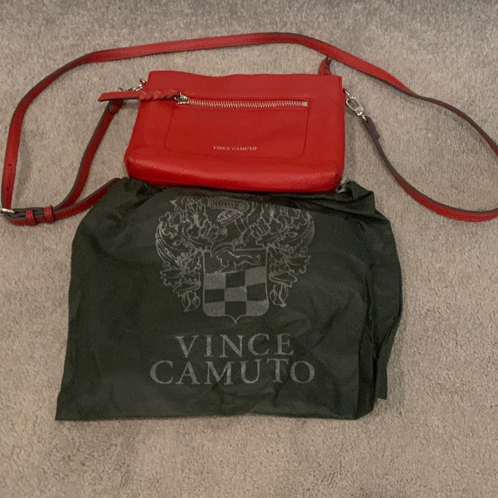 Vince Camuto Bold Red Crossbody Bag